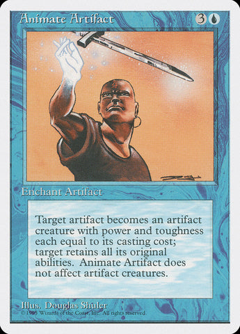Animate Artifact [Fourth Edition] Magic: The Gathering