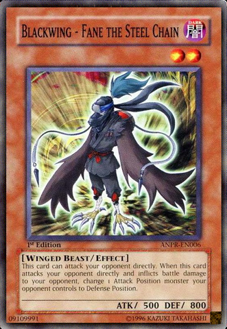 Blackwing - Fane the Steel Chain [ANPR-EN006] Common Yu-Gi-Oh!