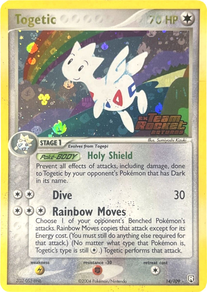 Togetic (14/109) (Stamped) [EX: Team Rocket Returns] Pokémon