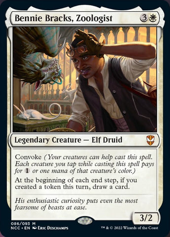 Bennie Bracks, Zoologist [Streets of New Capenna Commander] Magic: The Gathering