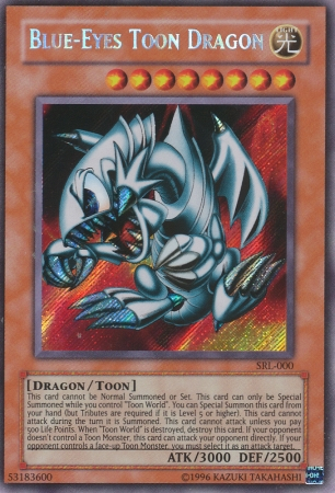 Blue-Eyes Toon Dragon [SRL-000] Secret Rare Yu-Gi-Oh!