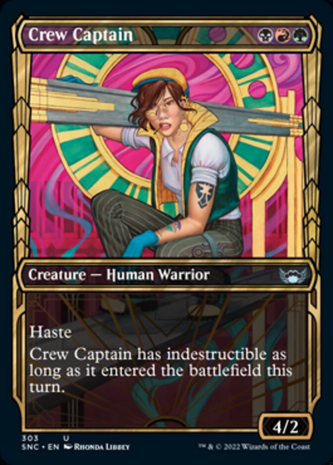 Crew Captain (Showcase Golden Age) [Streets of New Capenna] Magic: The Gathering