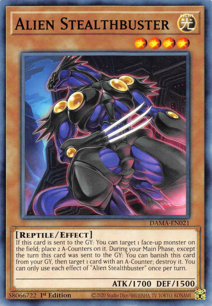 Alien Stealthbuster [DAMA-EN021] Common Yu-Gi-Oh!