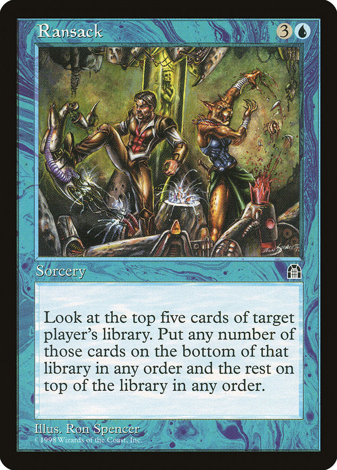Ransack [Stronghold] Magic: The Gathering