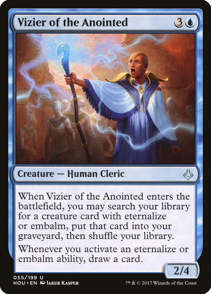 Vizier of the Anointed [Hour of Devastation] Magic: The Gathering