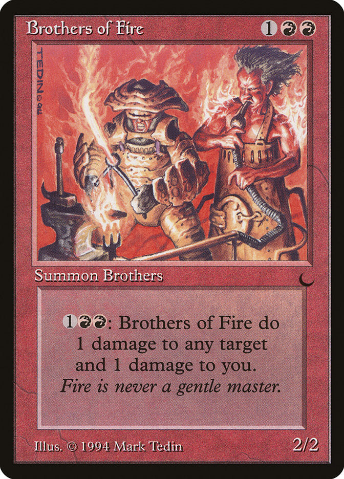 Brothers of Fire [The Dark] Magic: The Gathering