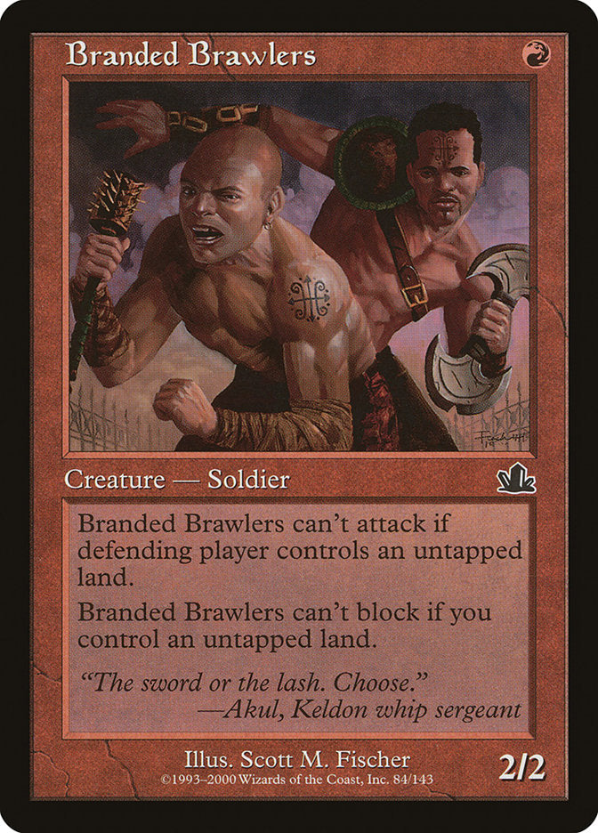 Branded Brawlers [Prophecy] Magic: The Gathering