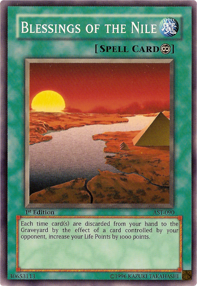 Blessings of the Nile [AST-090] Common Yu-Gi-Oh!