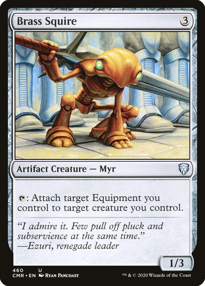 Brass Squire [Commander Legends] Magic: The Gathering