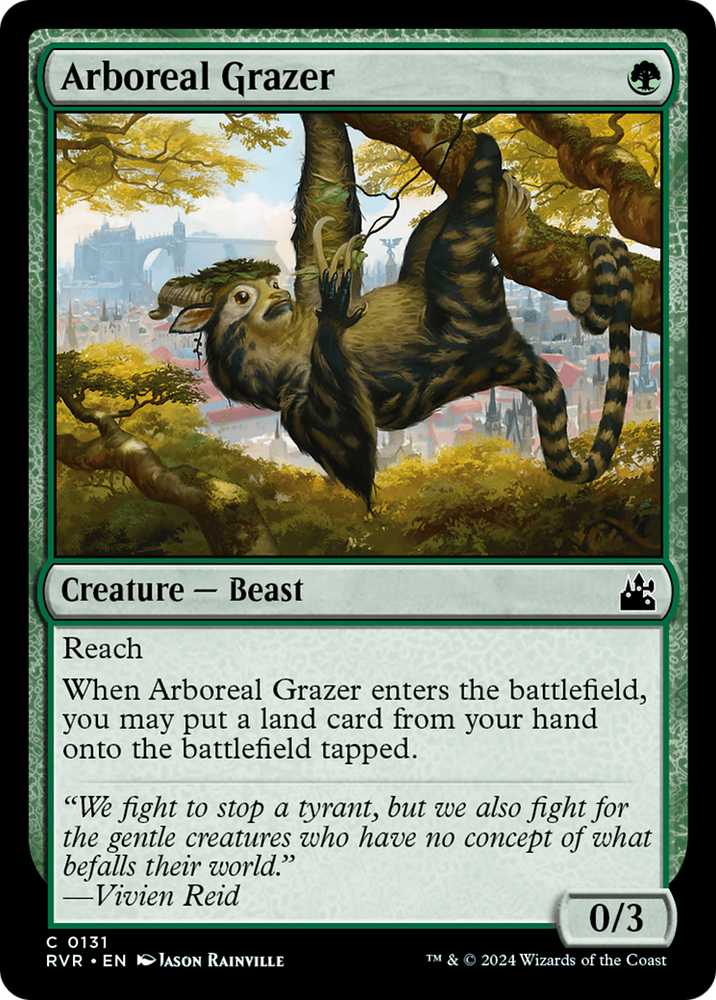 Arboreal Grazer [Ravnica Remastered] Magic: The Gathering