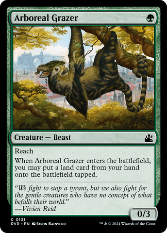 Arboreal Grazer [Ravnica Remastered] Magic: The Gathering