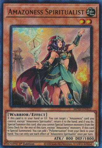 Amazoness Spiritualist [MP23-EN222] Ultra Rare Yu-Gi-Oh!