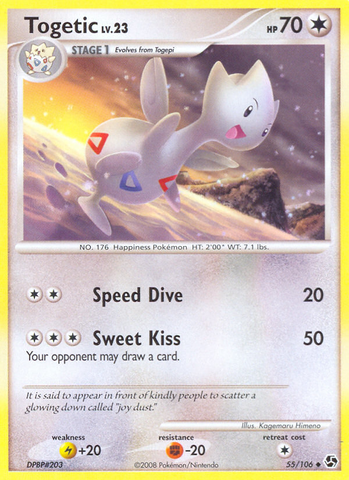 Togetic (55/106) [Diamond & Pearl: Great Encounters] Pokémon