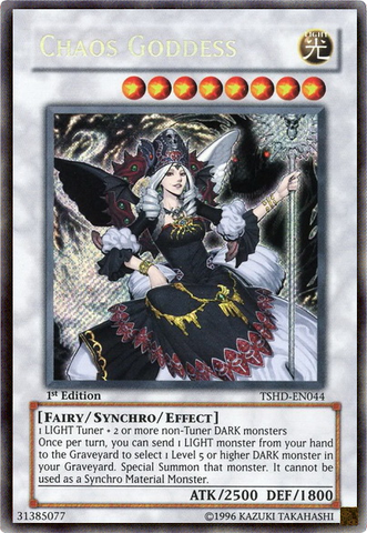 Chaos Goddess [TSHD-EN044] Secret Rare Yu-Gi-Oh!