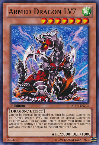 Armed Dragon LV7 [LCYW-EN205] Common Yu-Gi-Oh!