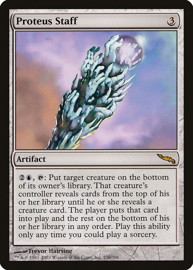 Proteus Staff [Mirrodin] Magic: The Gathering