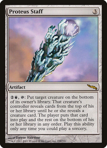 Proteus Staff [Mirrodin] Magic: The Gathering