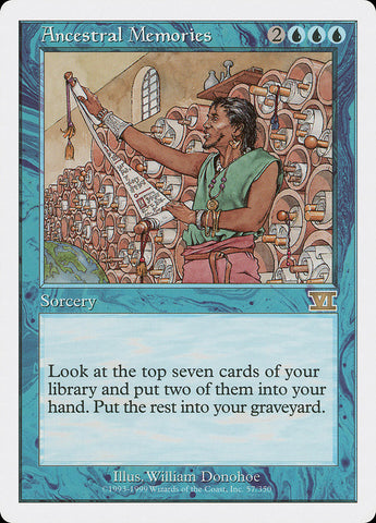 Ancestral Memories [Classic Sixth Edition] Magic: The Gathering