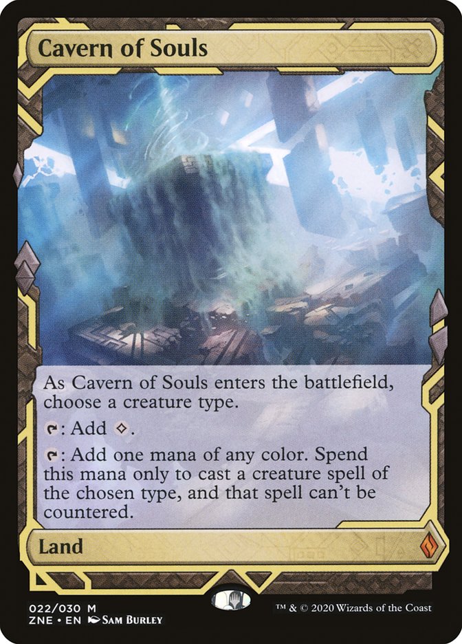Cavern of Souls (Expeditions) [Zendikar Rising Expeditions] Magic: The Gathering