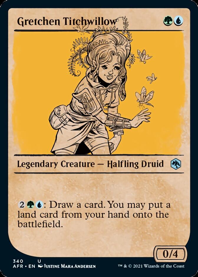 Gretchen Titchwillow (Showcase) [Dungeons & Dragons: Adventures in the Forgotten Realms] Magic: The Gathering
