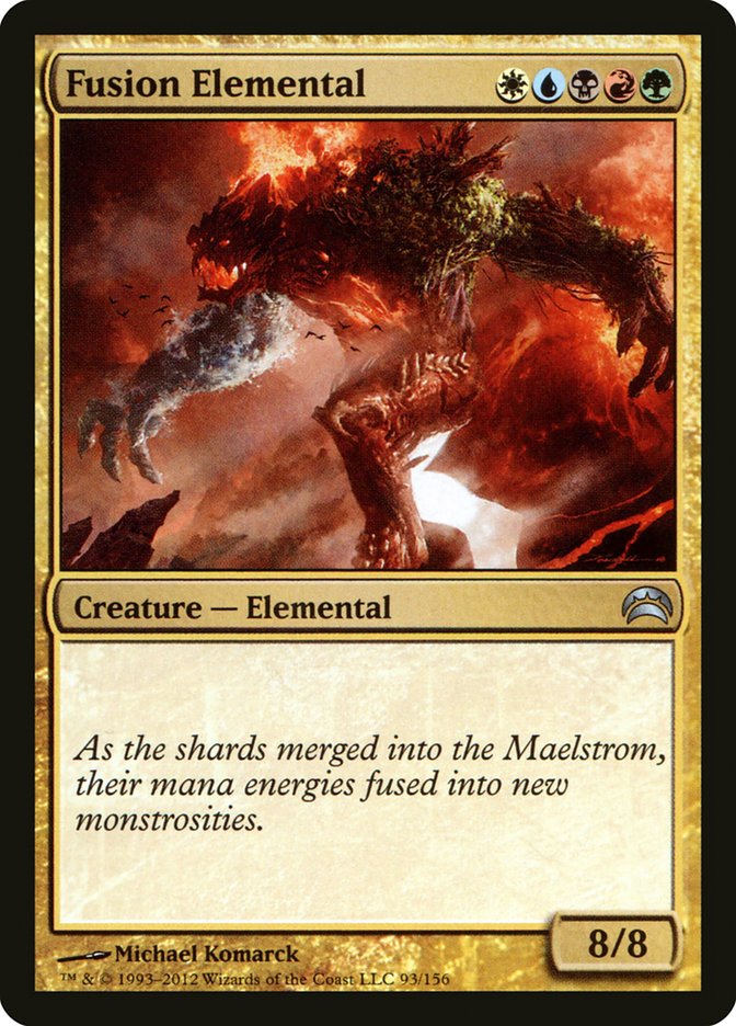 Fusion Elemental [Planechase 2012] Magic: The Gathering