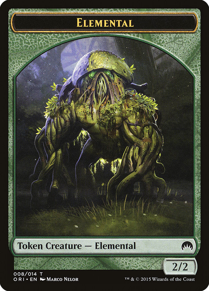 Elemental Token [Magic Origins Tokens] Magic: The Gathering