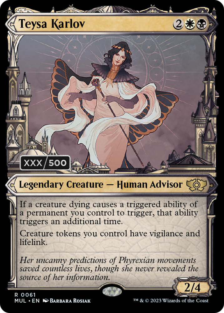 Teysa Karlov (Serialized) [Multiverse Legends] Magic: The Gathering