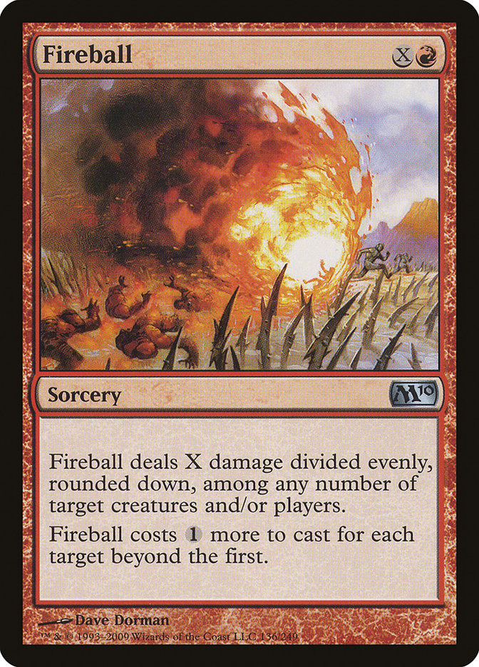 Fireball [Magic 2010] Magic: The Gathering