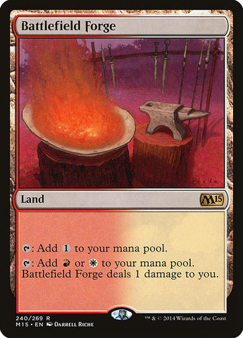 Battlefield Forge [Magic 2015] Magic: The Gathering