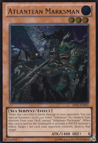 Atlantean Marksman [AP03-EN001] Ultimate Rare Yu-Gi-Oh!