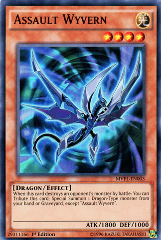 Assault Wyvern [MVP1-EN003] Ultra Rare Yu-Gi-Oh!