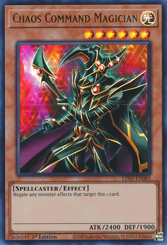 Chaos Command Magician [LDS3-EN083] Ultra Rare Yu-Gi-Oh!