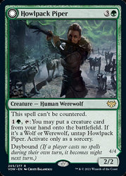 Howlpack Piper // Wildsong Howler [Innistrad: Crimson Vow] Magic: The Gathering
