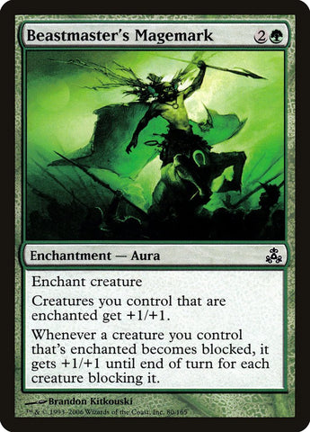Beastmaster's Magemark [Guildpact] Magic: The Gathering