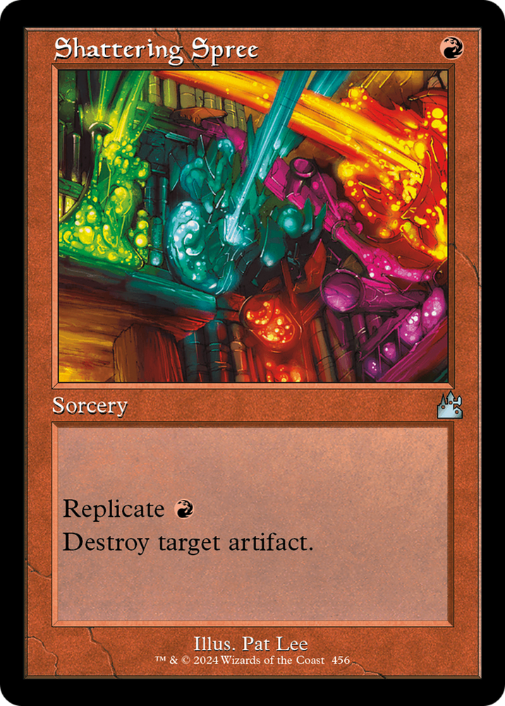 Shattering Spree (Retro Frame) [Ravnica Remastered] Magic: The Gathering