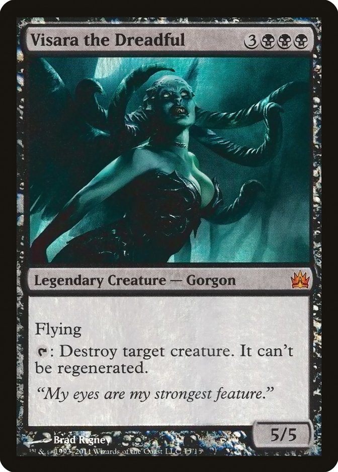 Visara the Dreadful [From the Vault: Legends] Magic: The Gathering