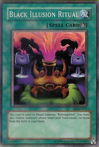 Black Illusion Ritual [SRL-051] Super Rare Yu-Gi-Oh!