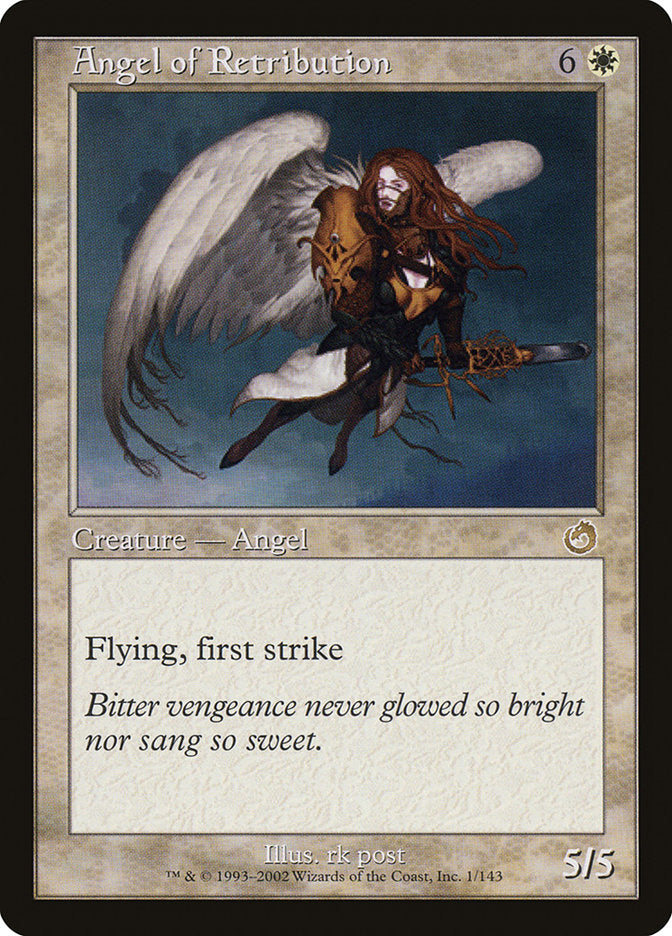 Angel of Retribution [Torment] Magic: The Gathering