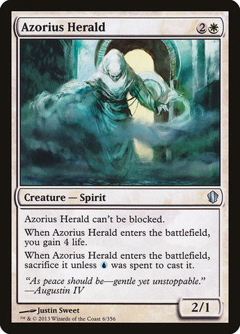Azorius Herald [Commander 2013] Magic: The Gathering