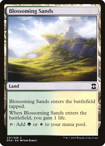 Blossoming Sands [Eternal Masters] Magic: The Gathering