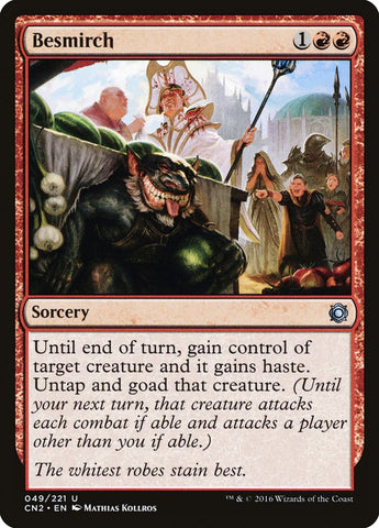 Besmirch [Conspiracy: Take the Crown] Magic: The Gathering