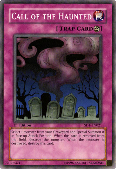 Call of the Haunted [SD1-EN021] Common Yu-Gi-Oh!