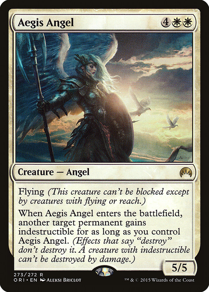 Aegis Angel [Magic Origins] Magic: The Gathering