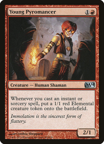 Young Pyromancer [Magic 2014] Magic: The Gathering