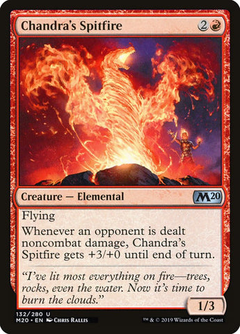 Chandra's Spitfire [Core Set 2020] Magic: The Gathering