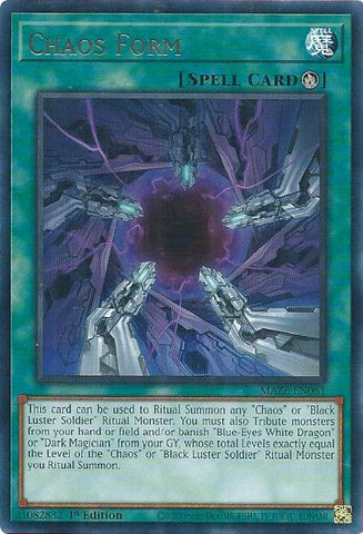 Chaos Form [MAZE-EN061] Rare Yu-Gi-Oh!
