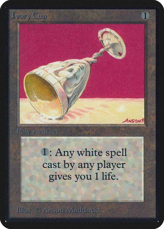Ivory Cup [Alpha Edition] Magic: The Gathering