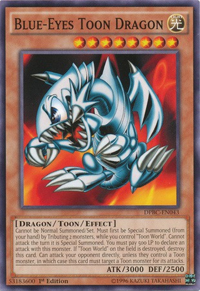 Blue-Eyes Toon Dragon [DPBC-EN043] Common Yu-Gi-Oh!