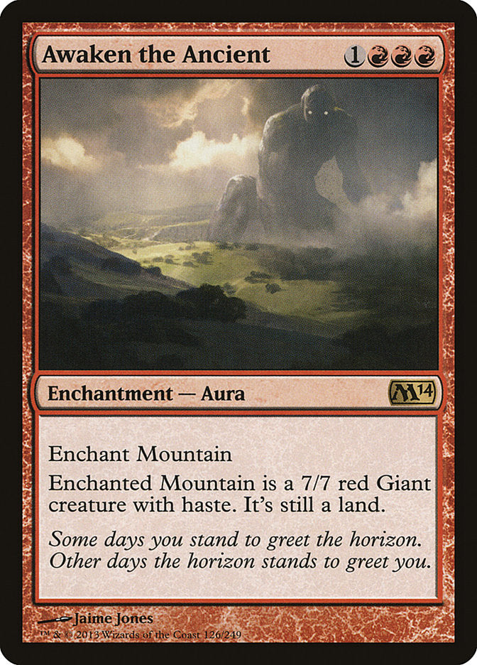 Awaken the Ancient [Magic 2014] Magic: The Gathering