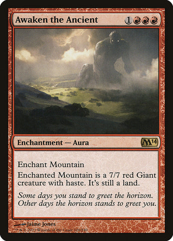 Awaken the Ancient [Magic 2014] Magic: The Gathering